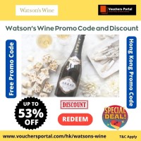 Latest Watsons Wine Promo Code and Discount Code Hong Kong 2022